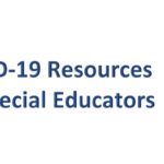 COVID-19: Resources for Special Educators